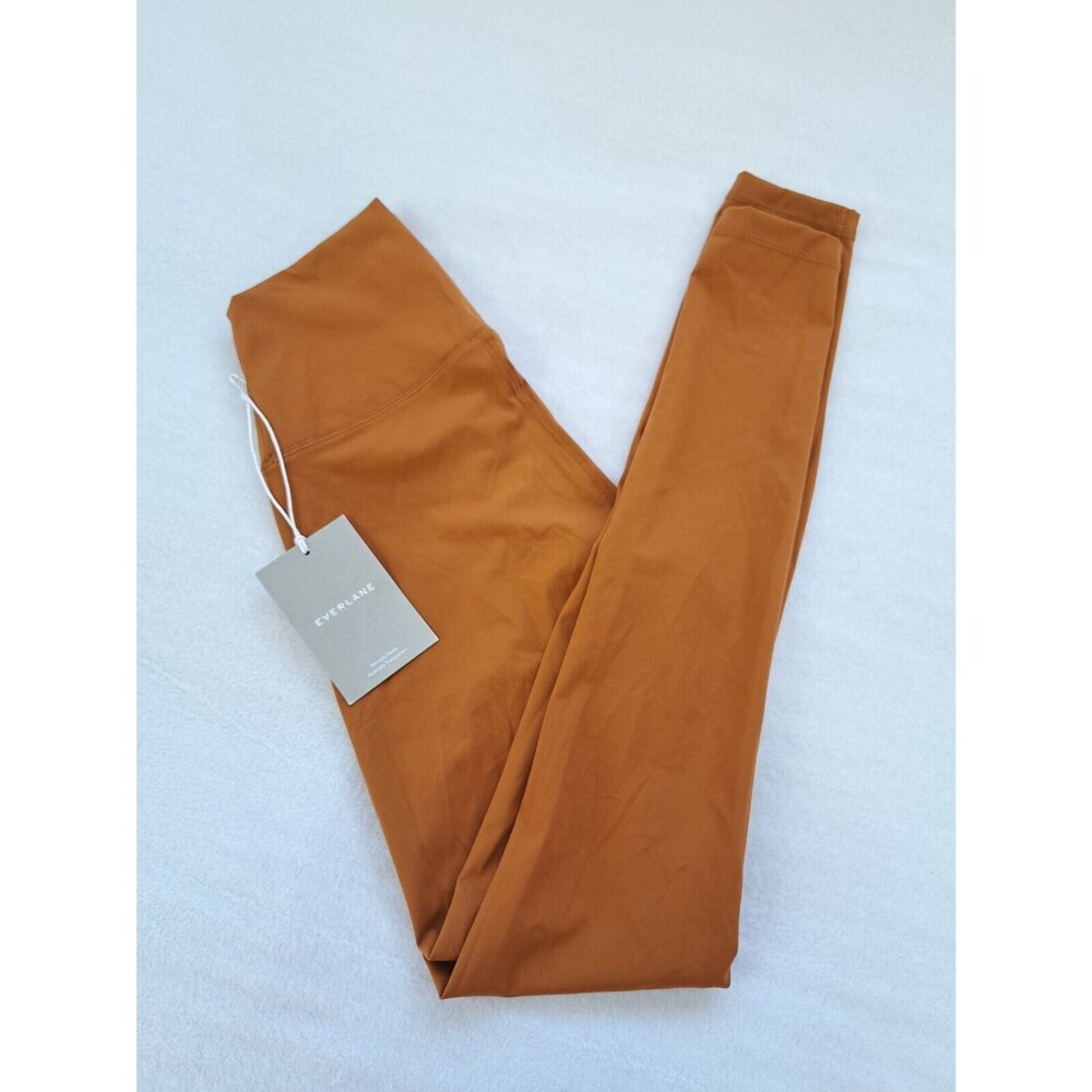 Everlane Leggings Regular Length High Rise Burnt Amber XS